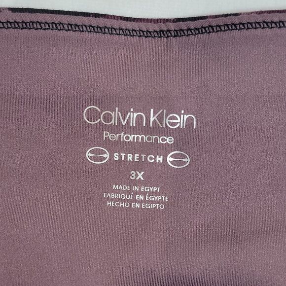 Calvin Klein Performance High Waisted 7/8 Length Animal Plus Size 3XL Beautiful - Picture 5 of 7
